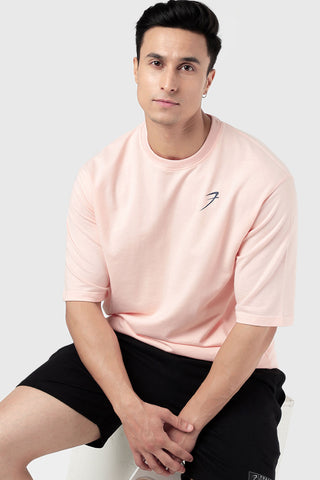 Classic Oversized Tshirt Light Pink