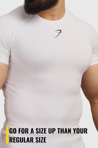 Compression T-shirt White
