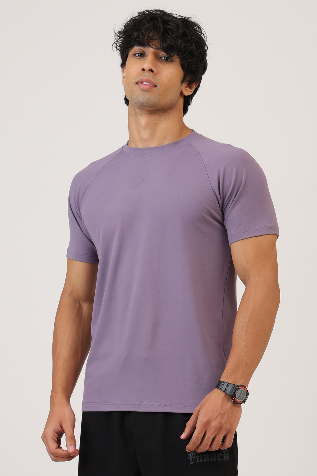 Essential Soft Slim T-shirt Purple