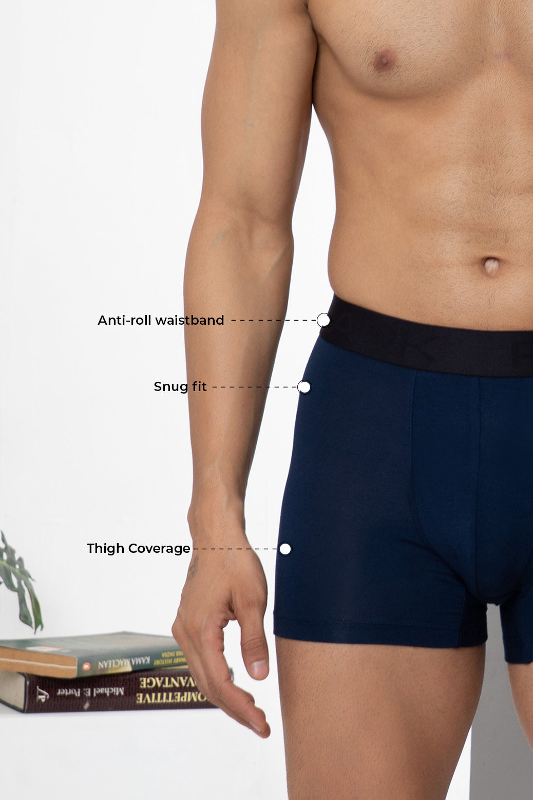 Ultra Soft Modal Trunks Classic Navy