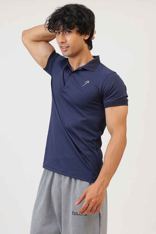 Obsidian Polo T-shirt Navy