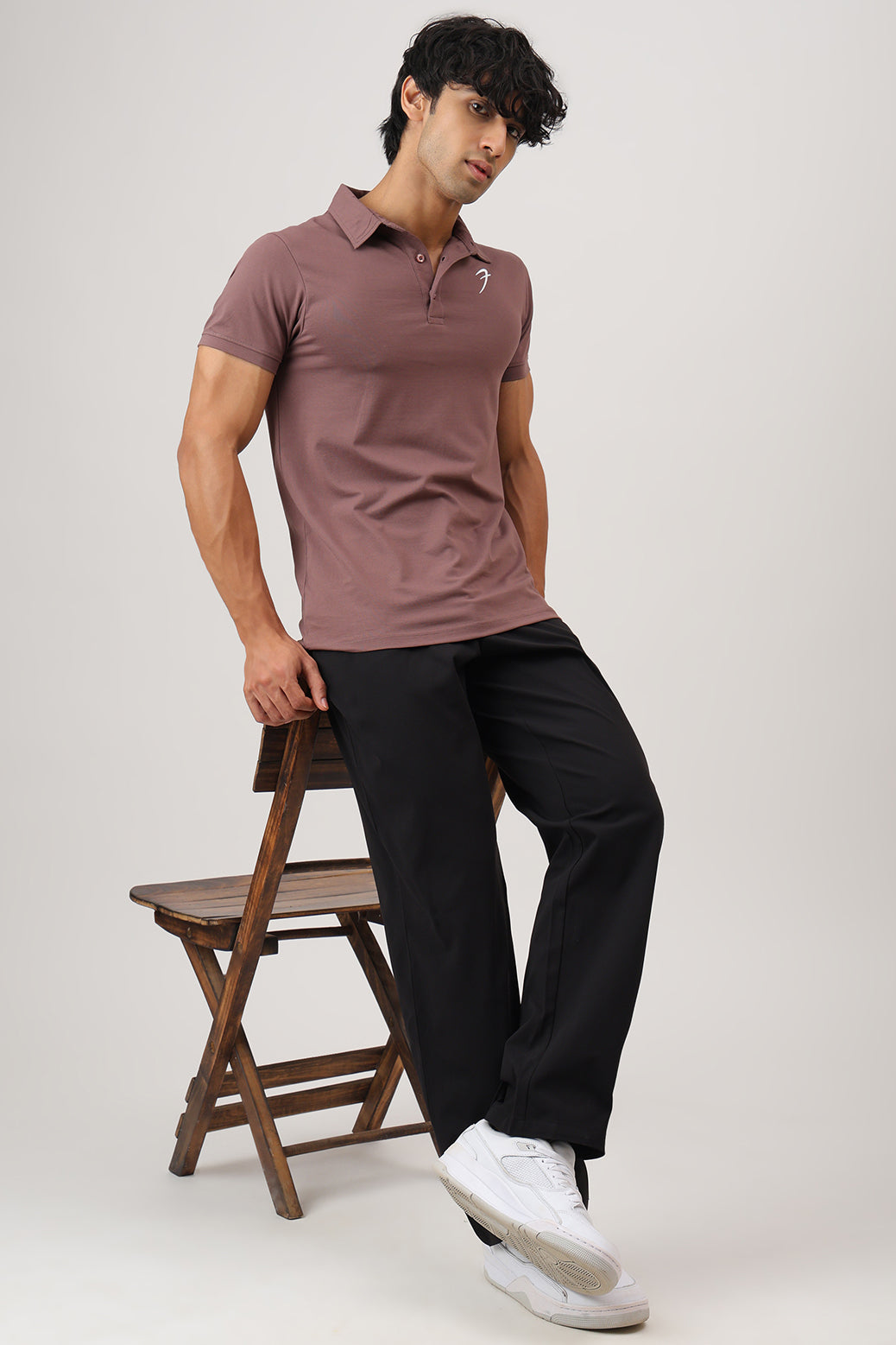 Polo T-shirt Mocha