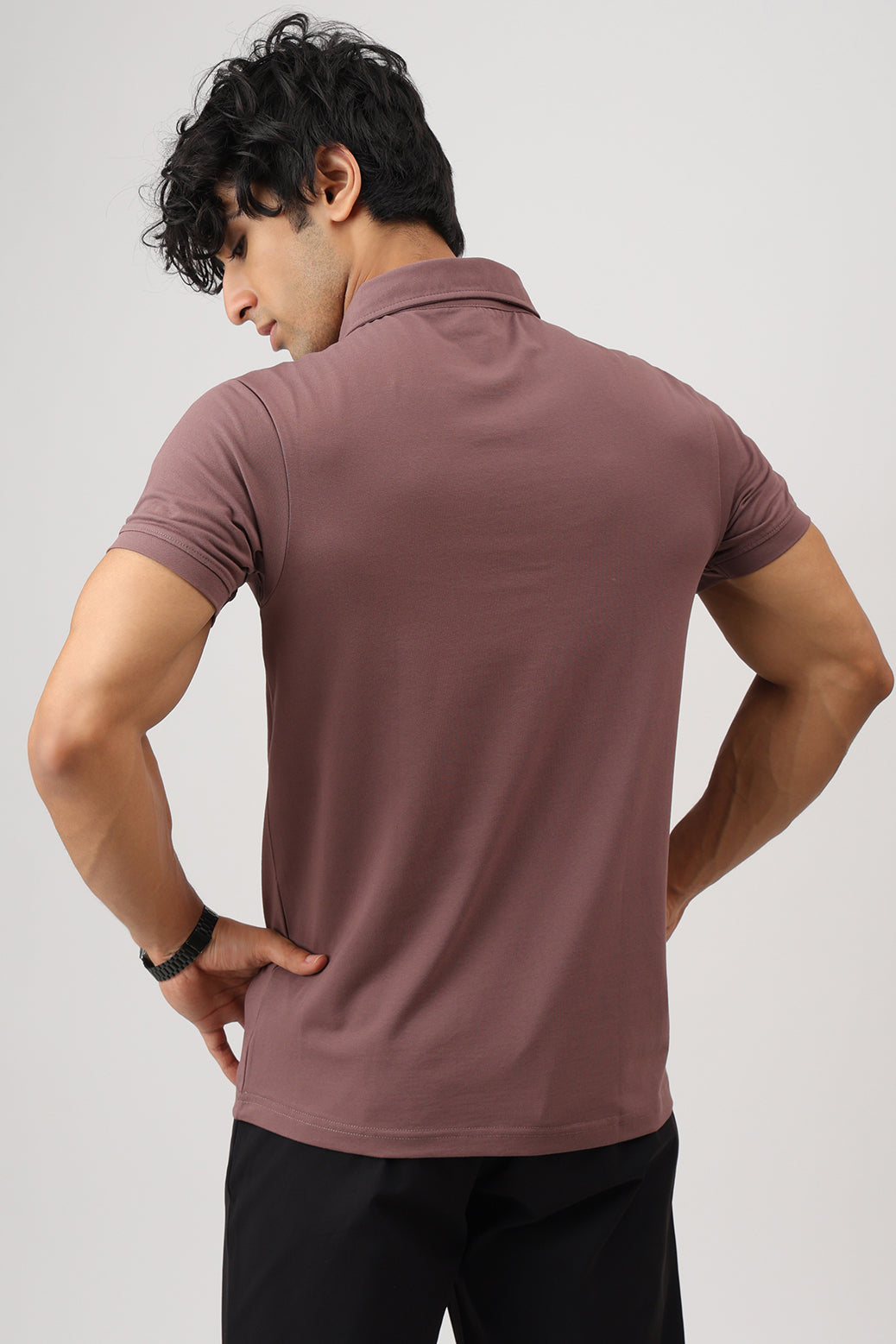 Polo T-shirt Mocha