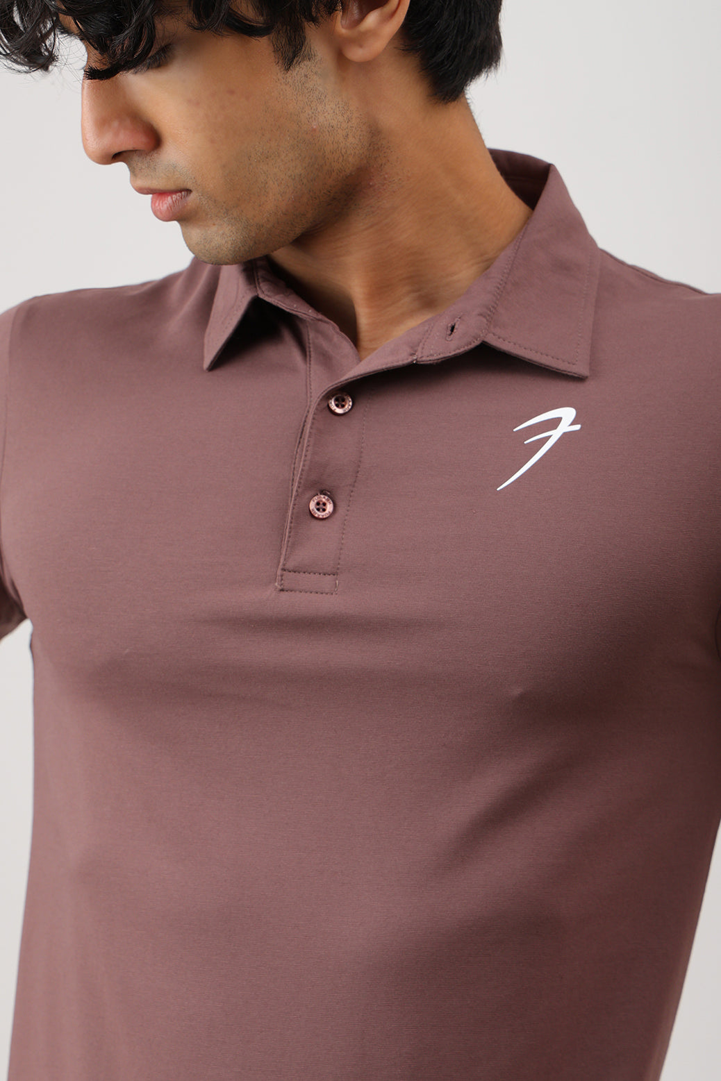Polo T-shirt Mocha