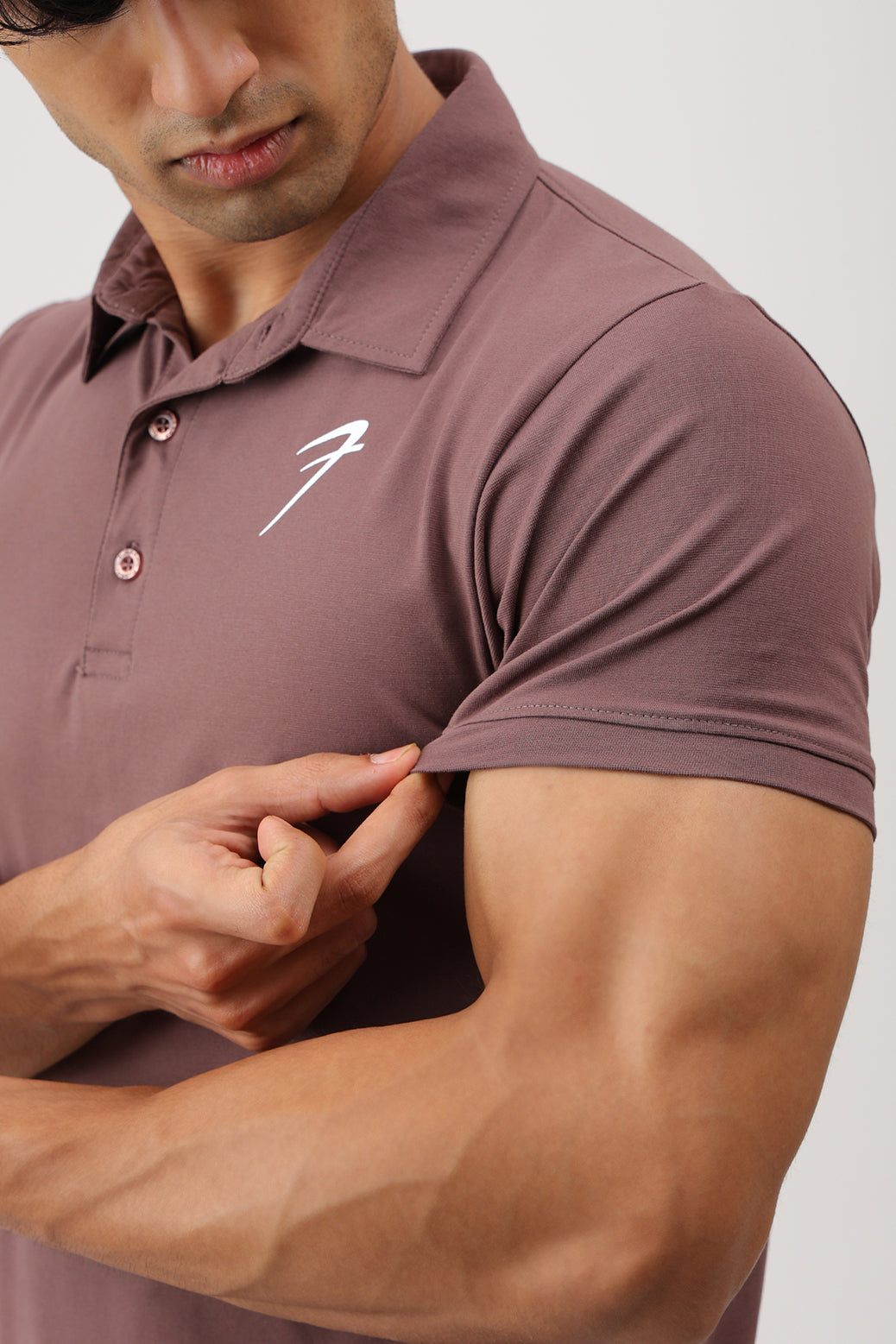 Polo T-shirt Mocha