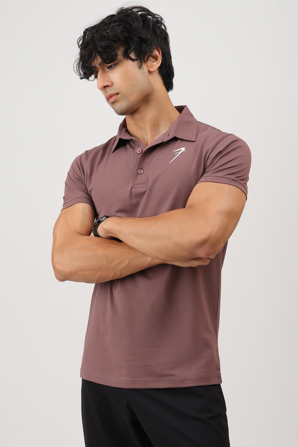 Polo T-shirt Mocha