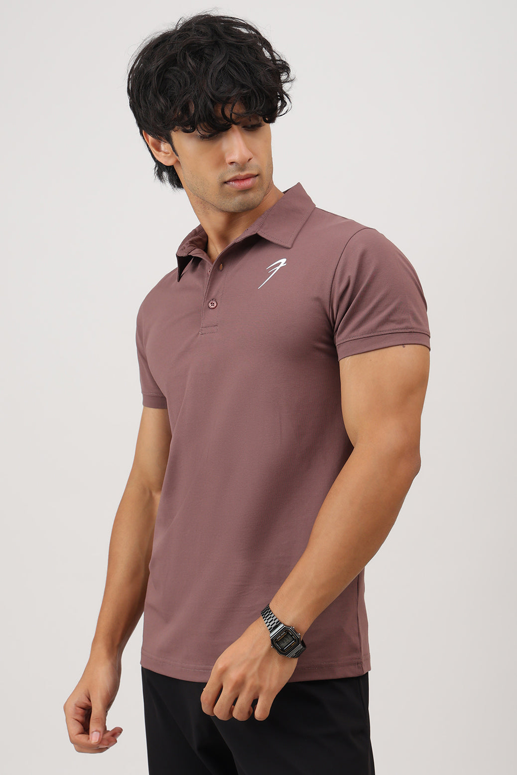 Polo T-shirt Mocha