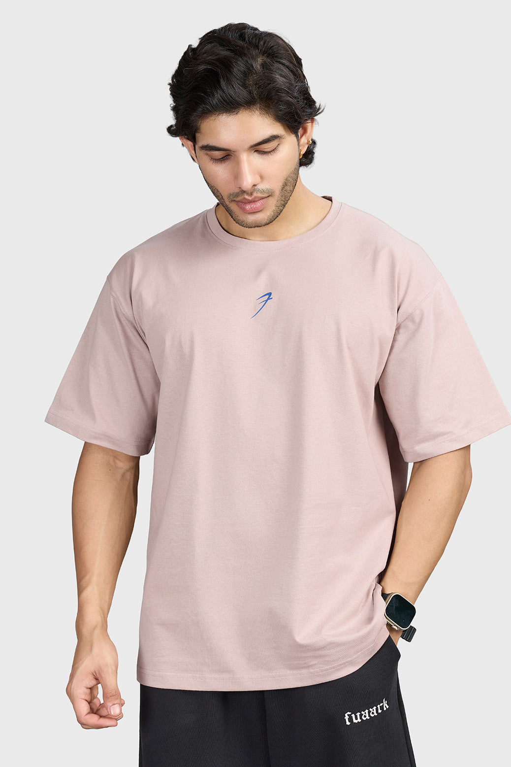Power Oversized T-shirt Beige