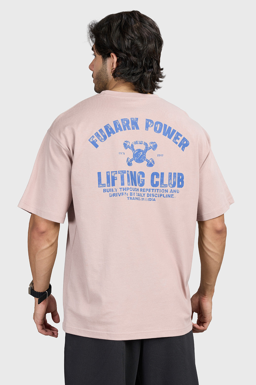 Power Oversized T-shirt Beige