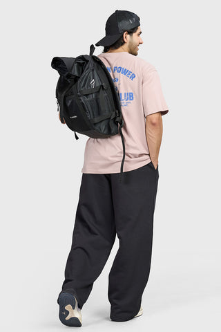 Power Oversized T-shirt Beige