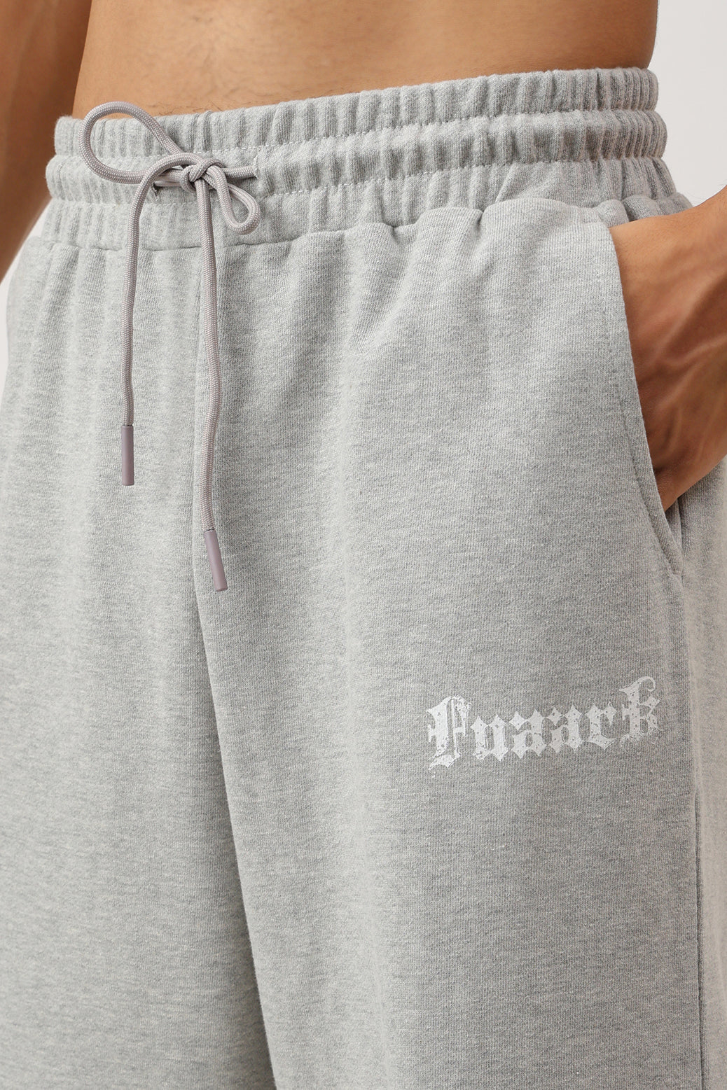 Recovery Straight Pants Melange Grey