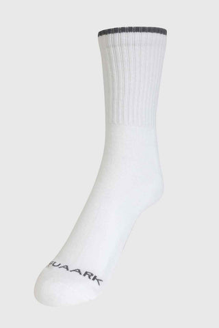 Revenge Crew Socks White/Grey