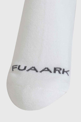 Revenge Crew Socks White/Grey