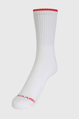 Revenge Crew Socks White/Red