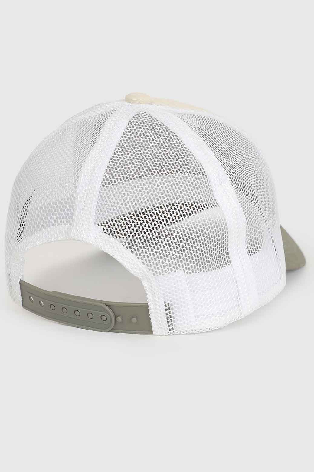 Sleek Trucker  Cap Beige/Olive