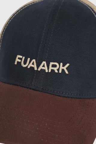 Sleek Trucker  Cap Navy/Beige