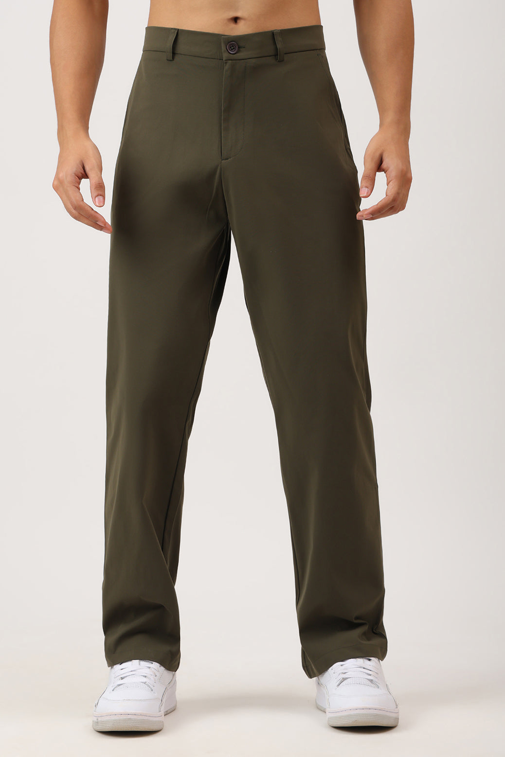 All Day Slim Pants Military Green