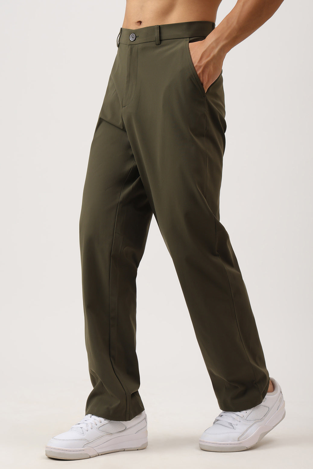 All Day Slim Pants Military Green
