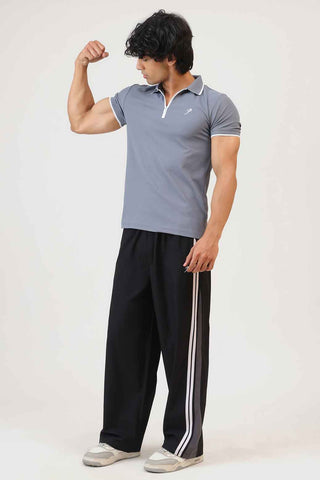 Stride Polo T-shirt Grey