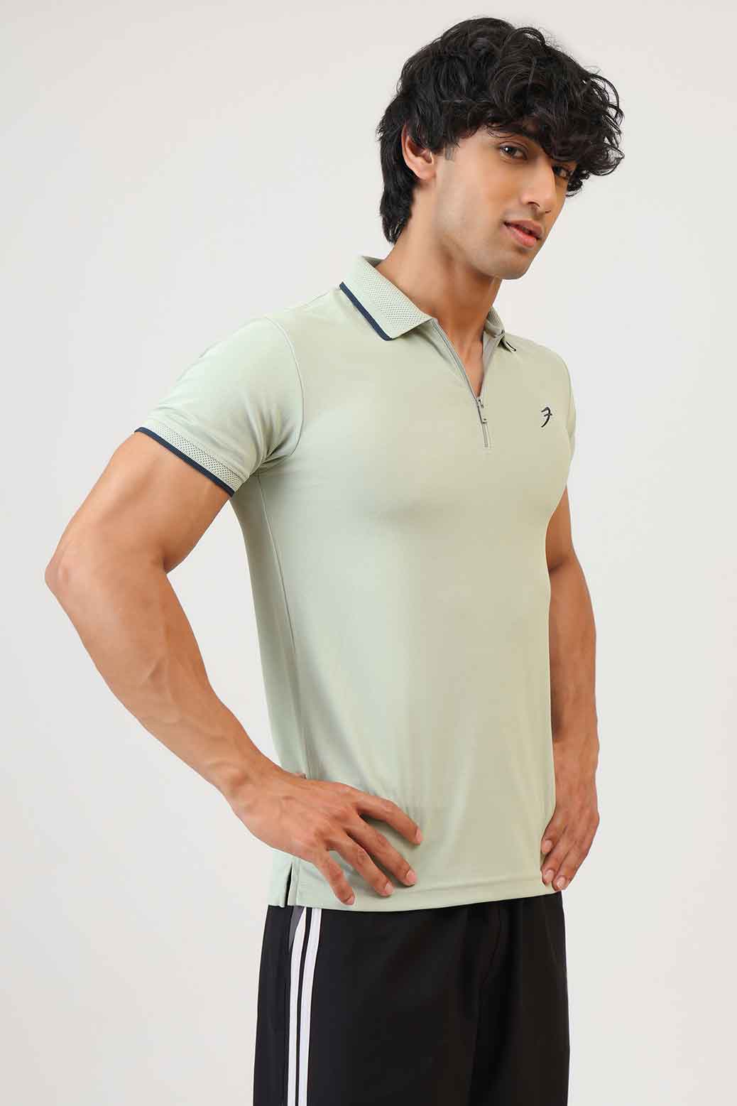 Stride Polo T-shirt Light Green