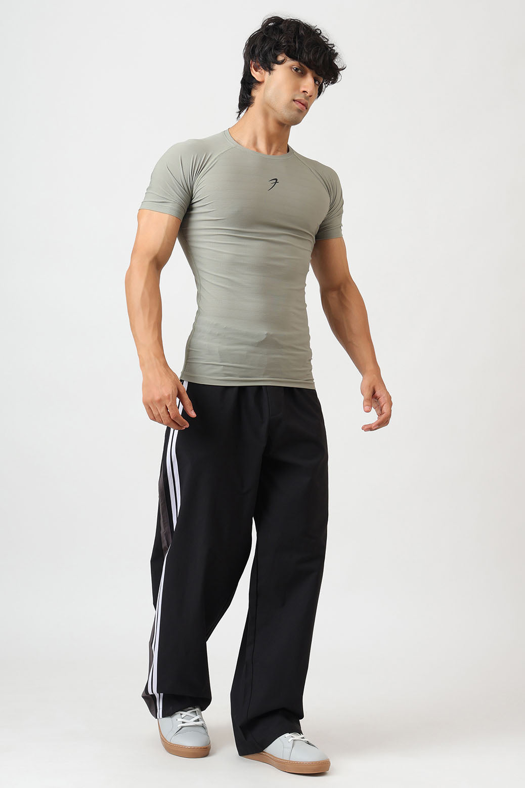 Structure Compression T-shirt Sage Green