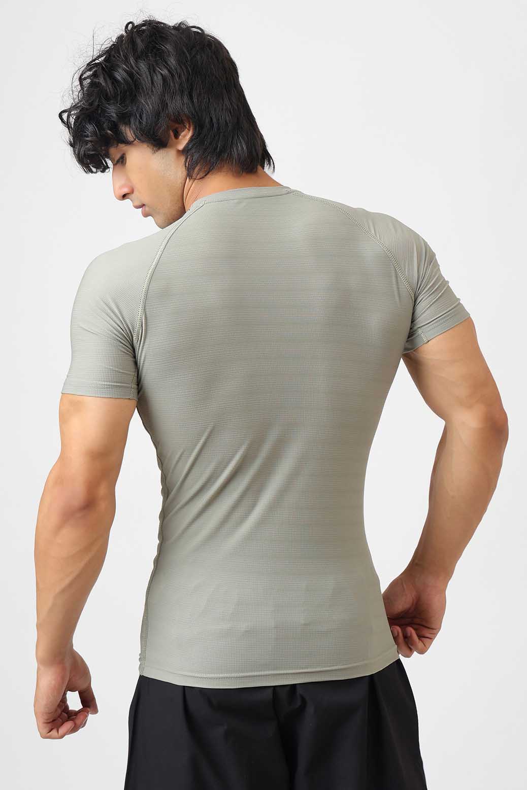 Structure Compression T-shirt Sage Green
