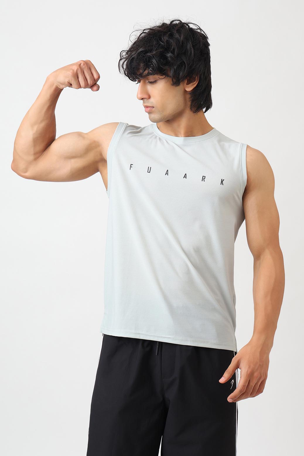 Structure Muscle Tank Light Grey