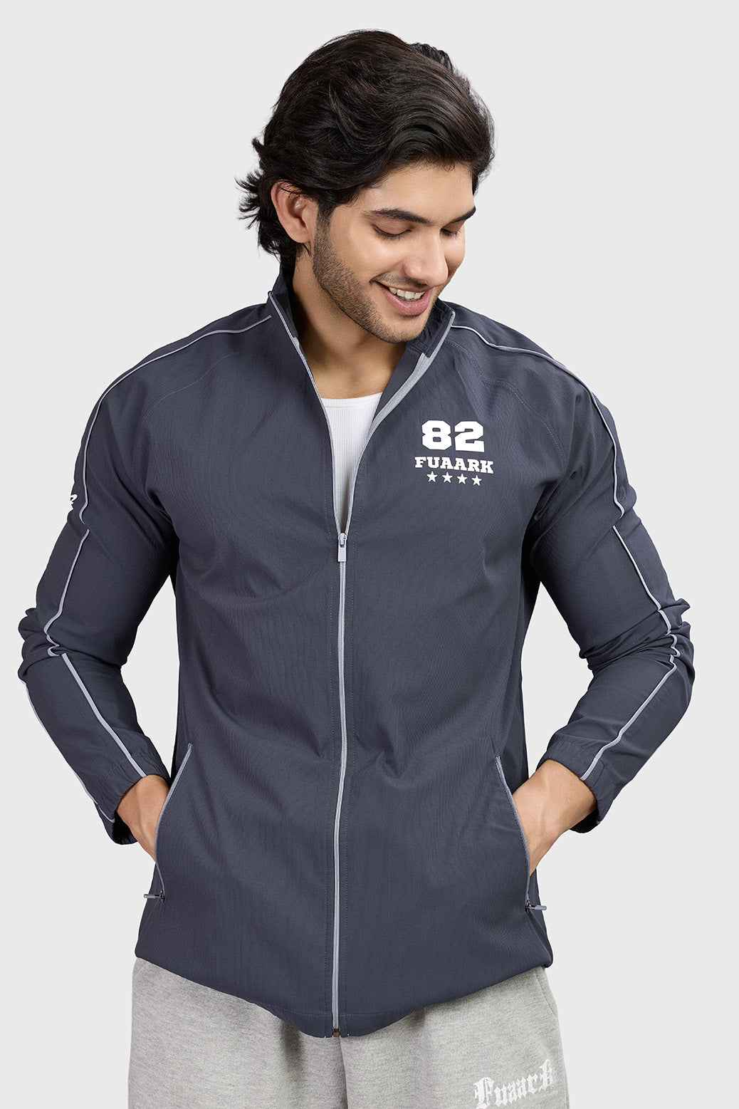Transit Training Jacket Dark Grey