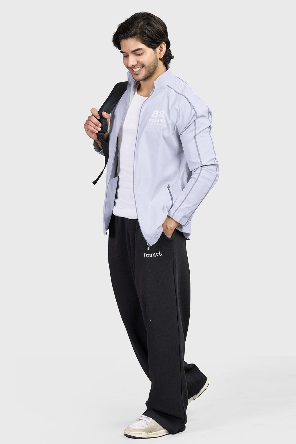 Transit Training Jacket Light Grey