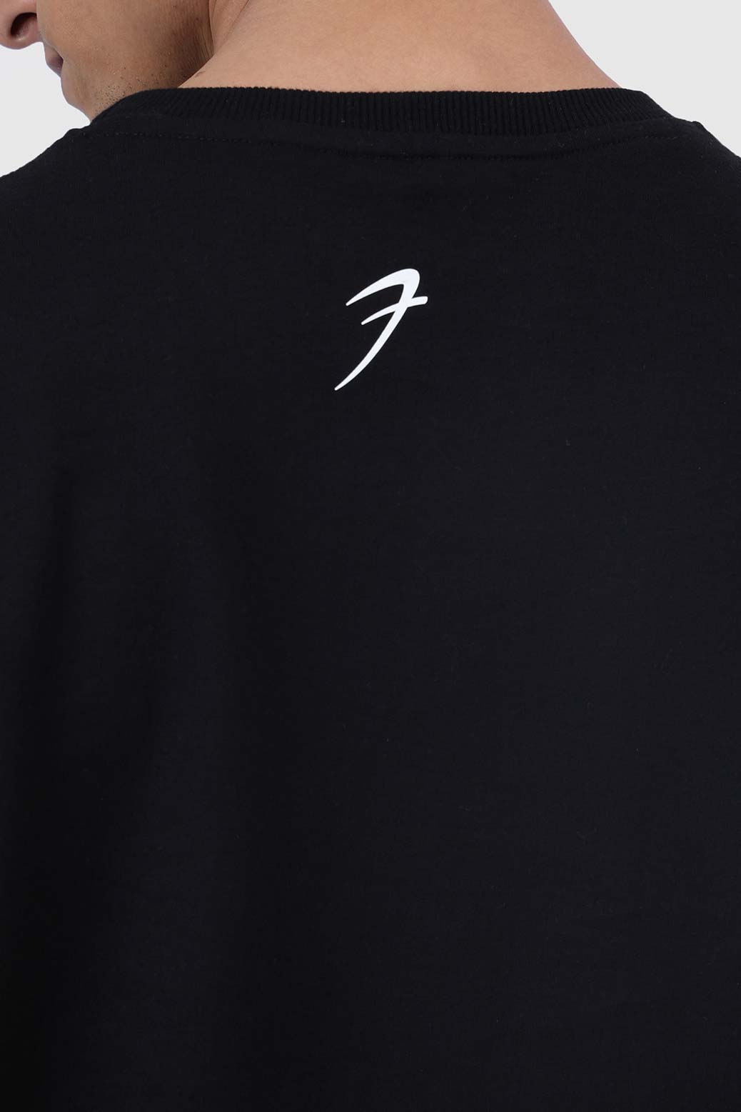 Twin Fangs Oversized T-shirt Black