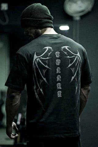 Void Angel Oversized T-shirt Black
