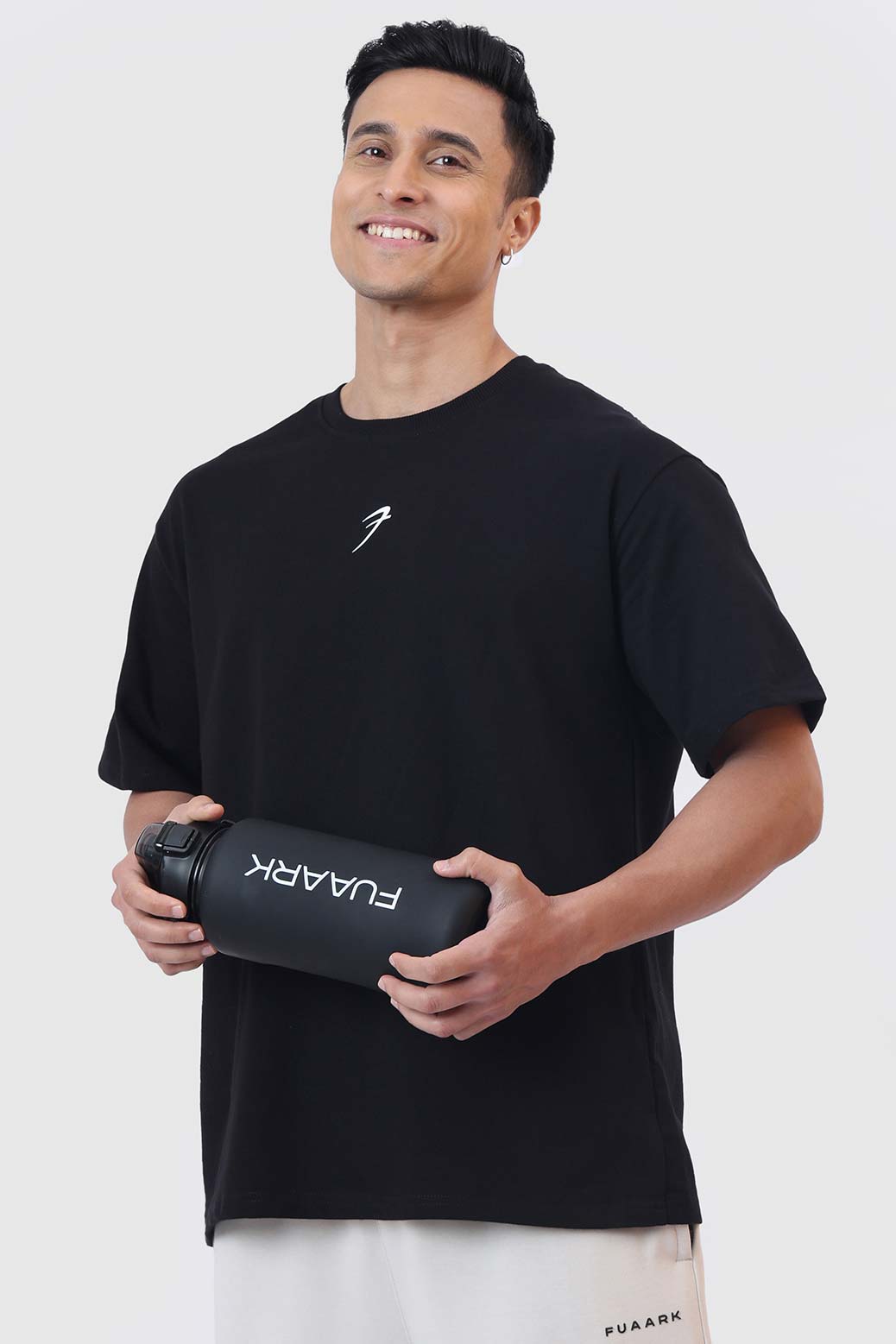 Winged Omen Oversized T-shirt Black