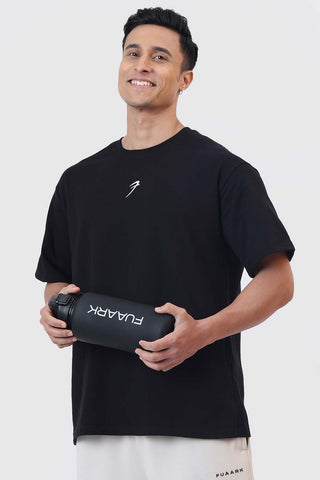 Winged Omen Oversized T-shirt Black