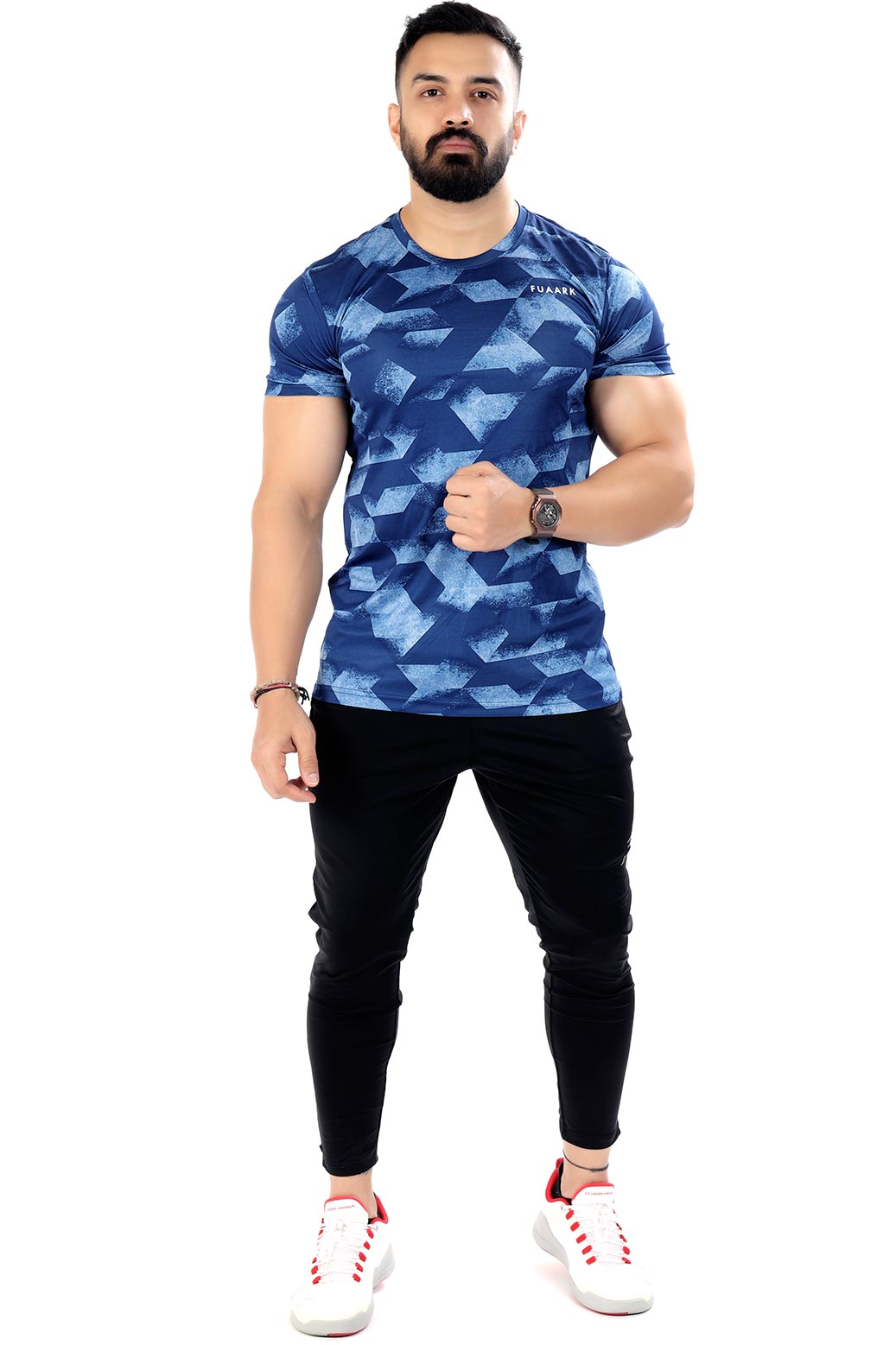 Aspire Tshirt Navy