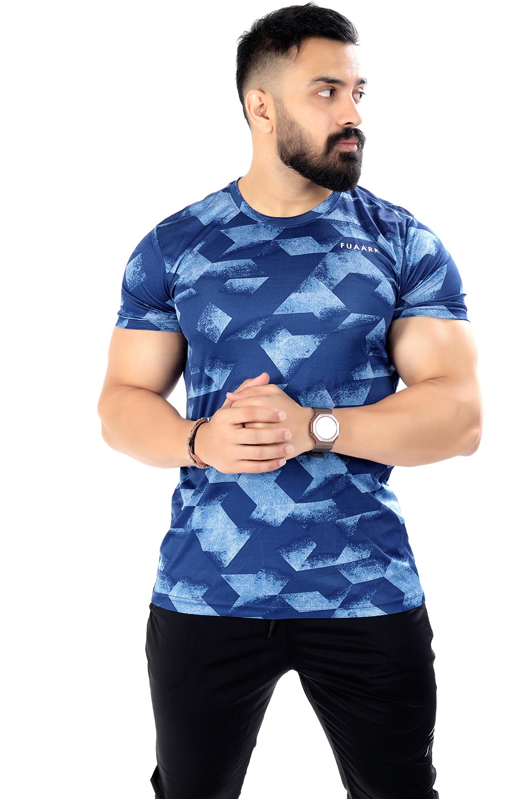 Aspire Tshirt Navy