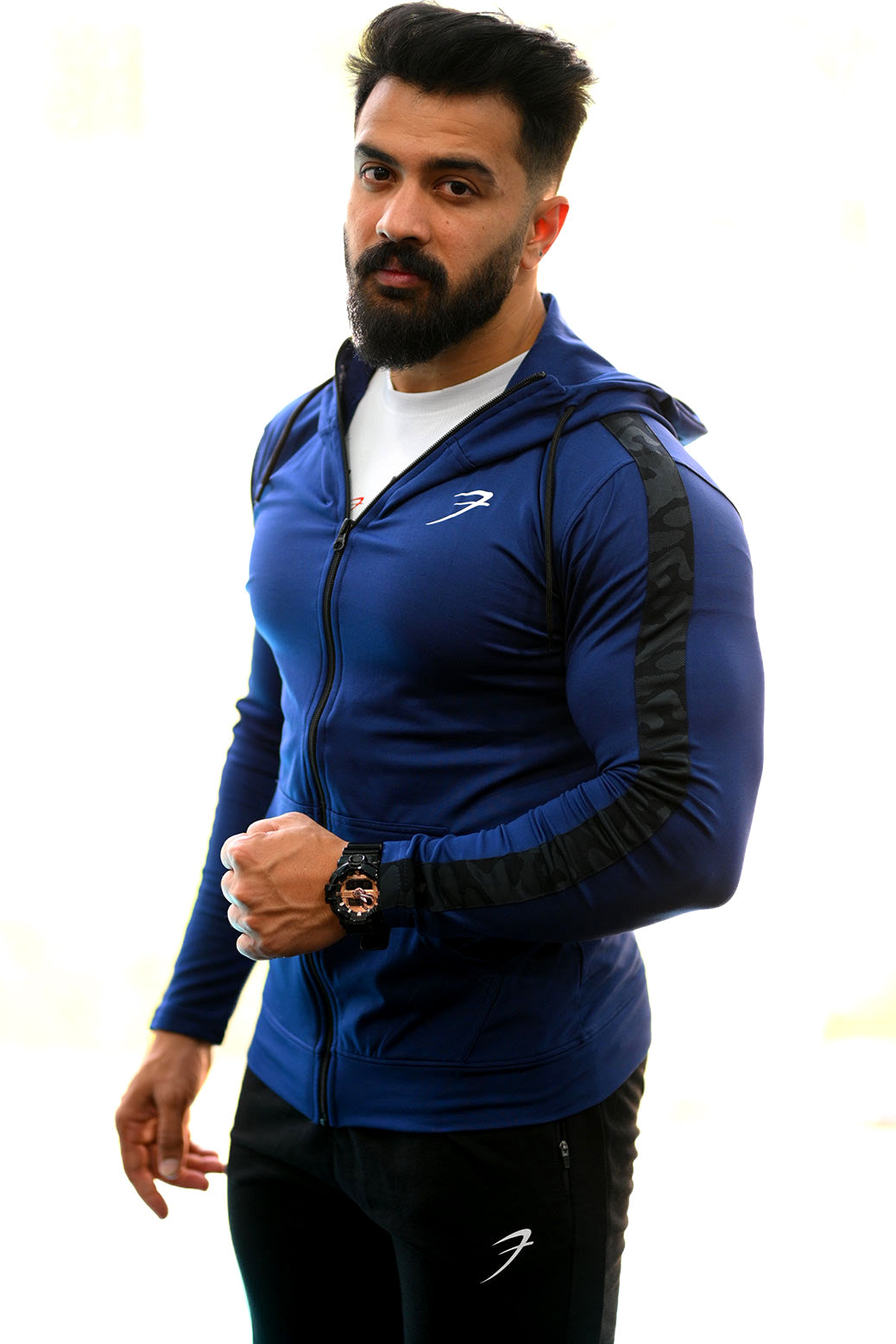 Bruised Jacket Navy