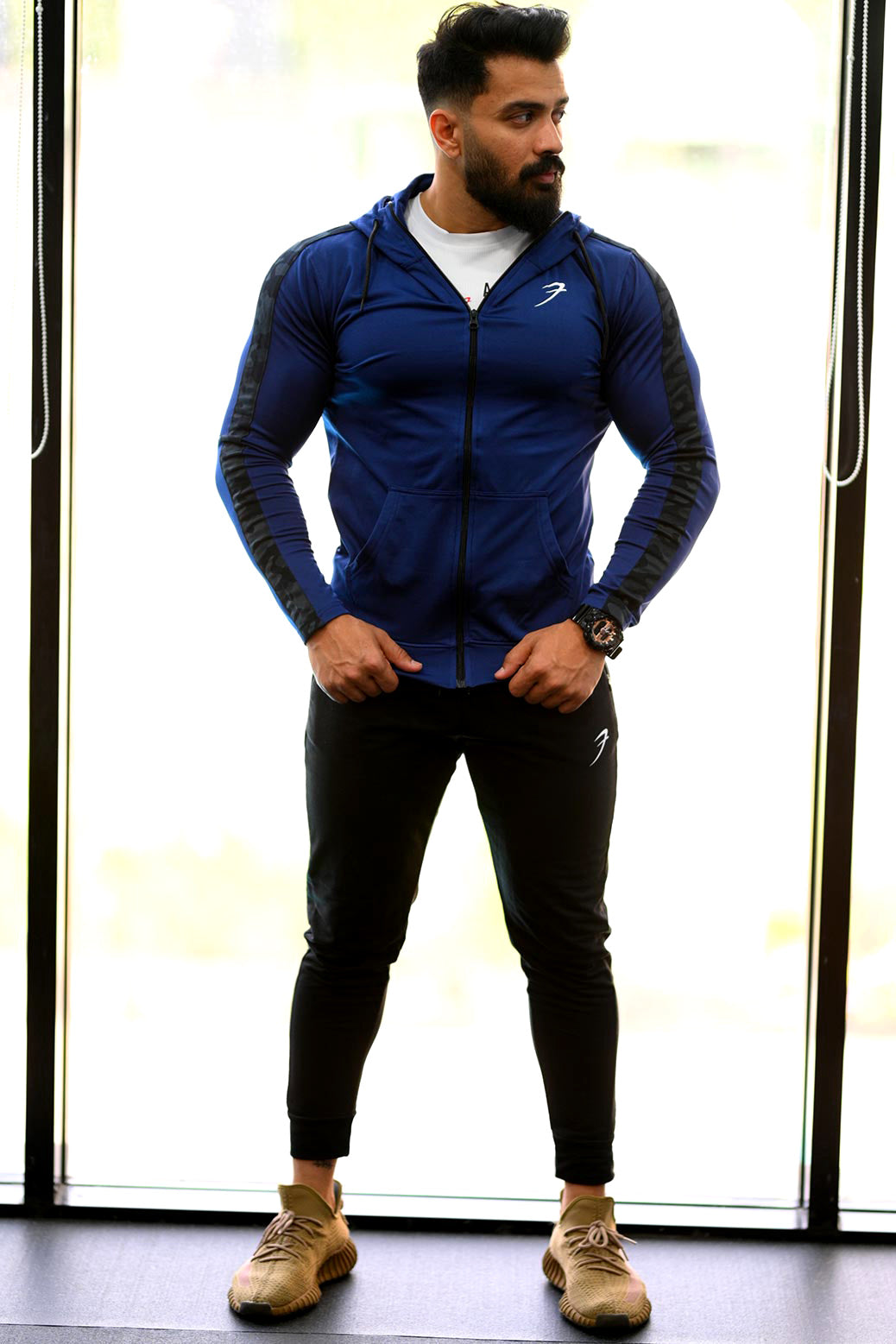 Bruised Jacket Navy