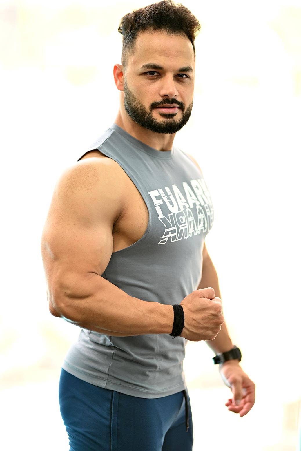 DeepArm Tank Grey