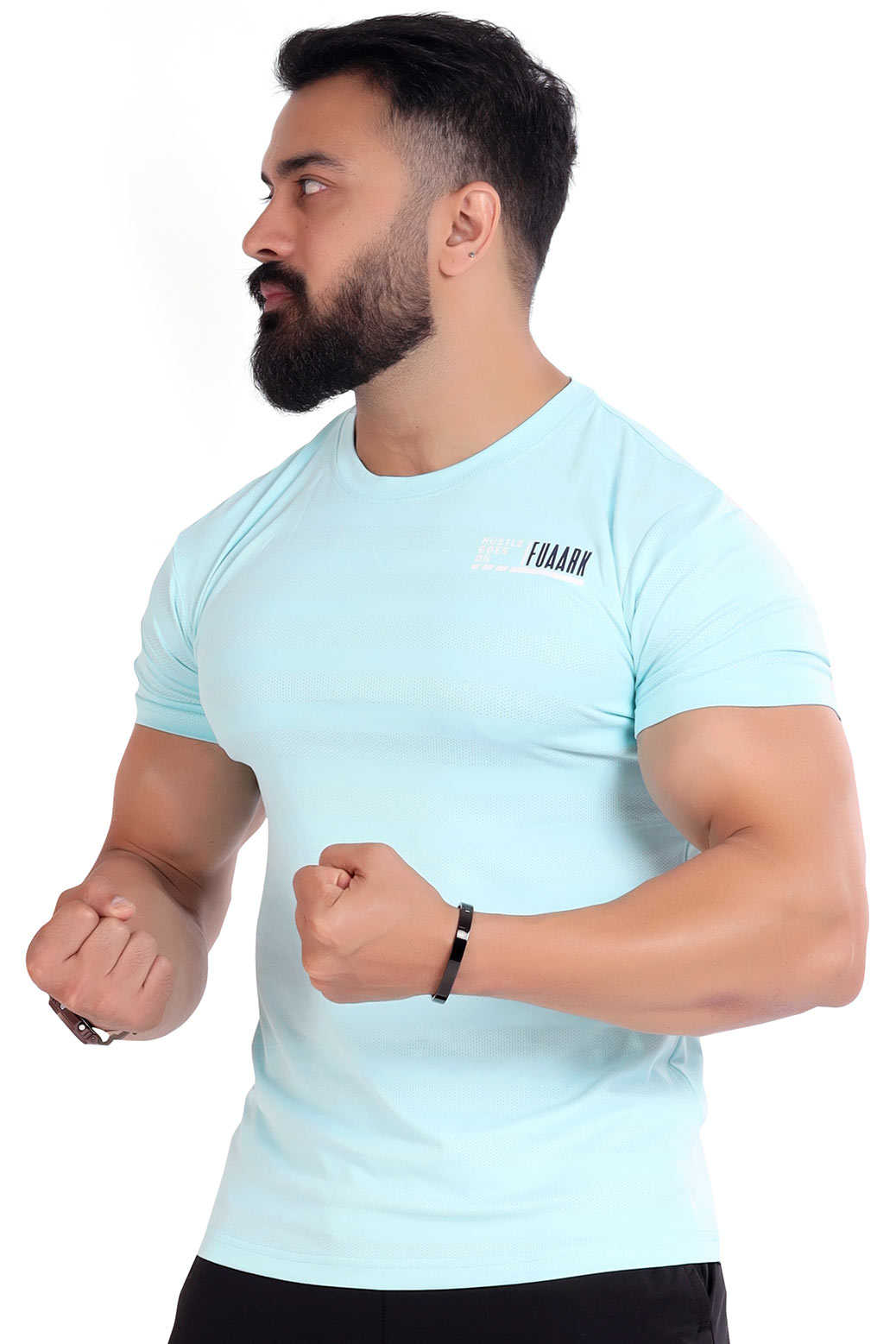 Emblem Tshirt Sky Blue