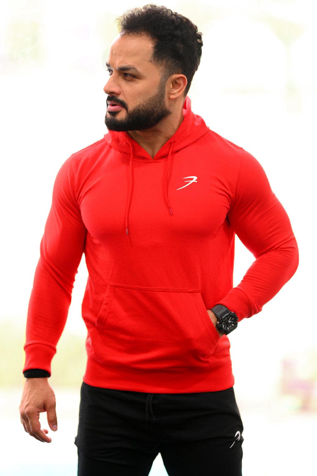 Fall Hoodie Red