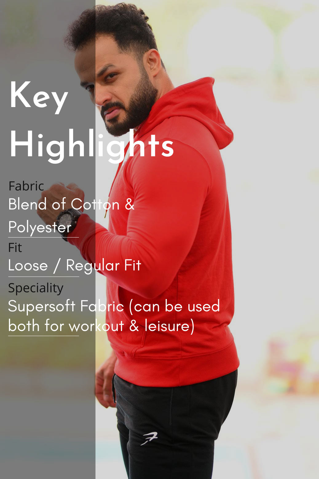 Fall Hoodie Red