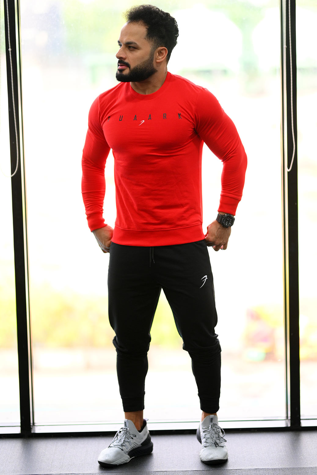 Fall Sweatshirt Red