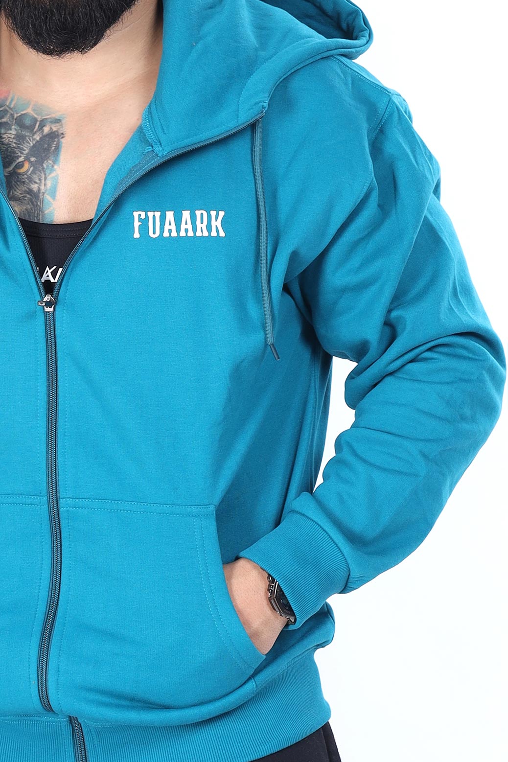 Oversized Frost Jacket Teal