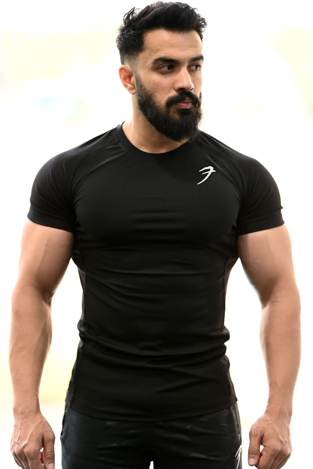 Buy Black Performance Tshirts for men online | Fuaark.com – FUAARK