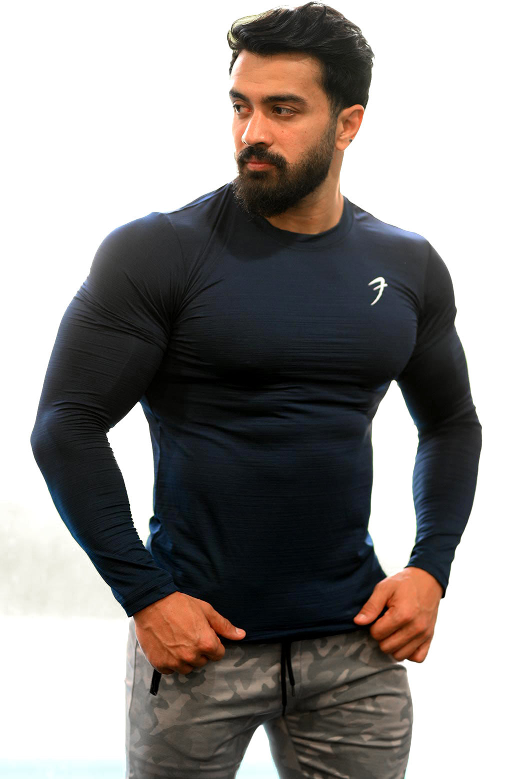 Revival Fullsleeves Tshirt Navy