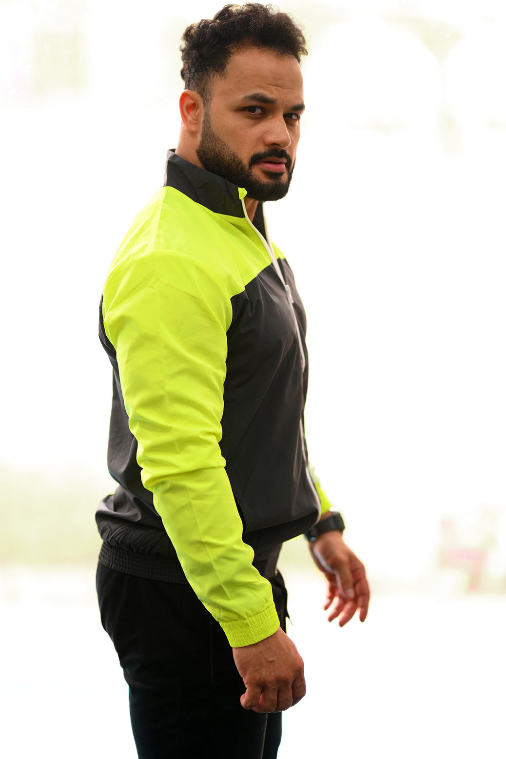 Trainer Jacket Neon Green
