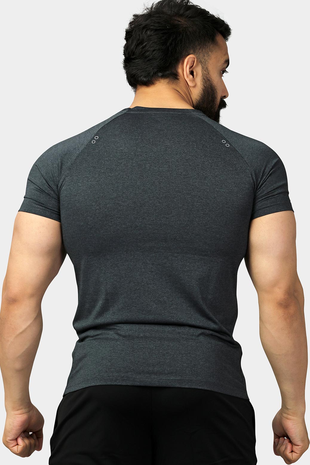 Buy Dark Grey Melange Tshirts for men online | Fuaark.com – FUAARK