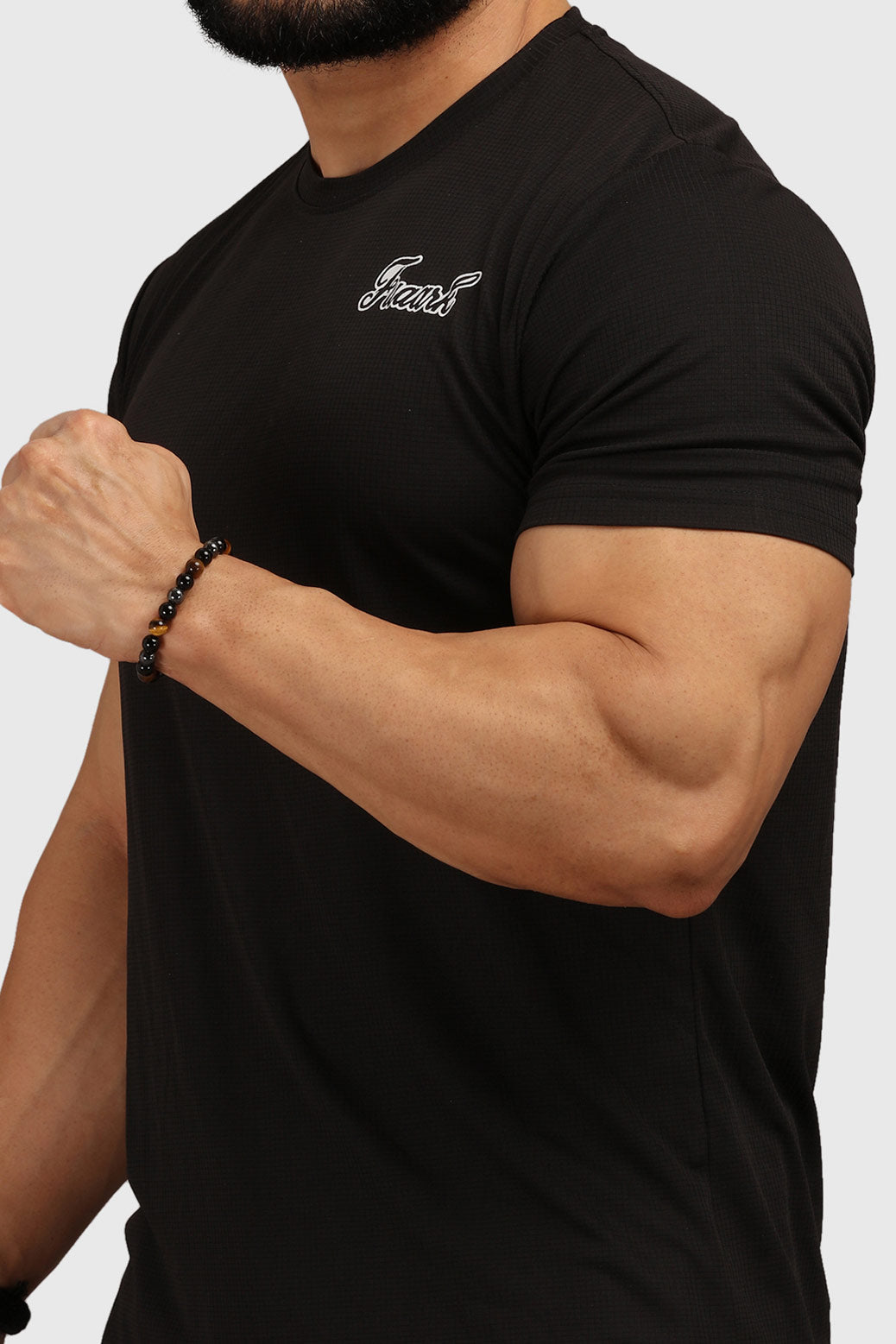 Checks Regular Tshirt Black