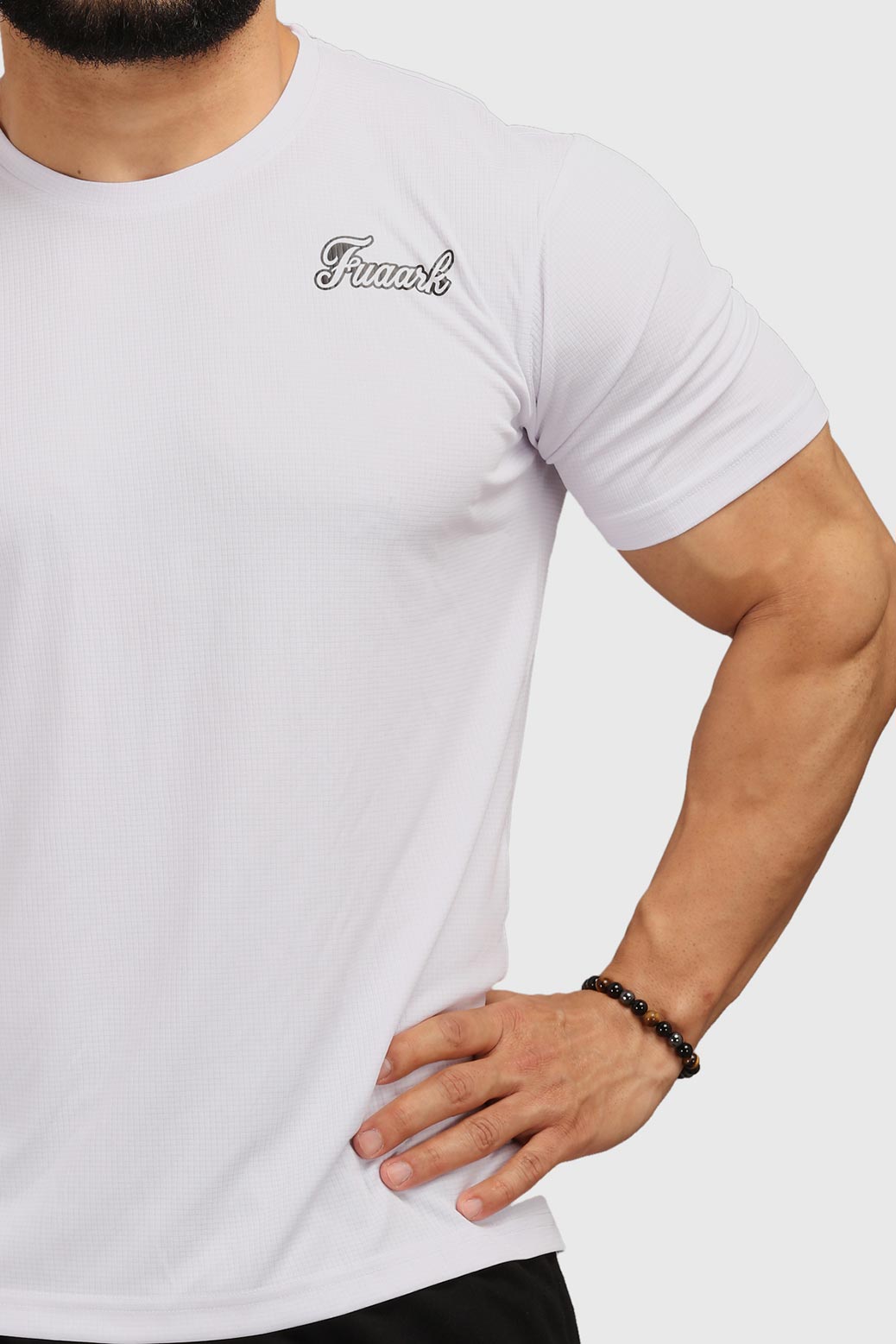 Checks Regular Tshirt White