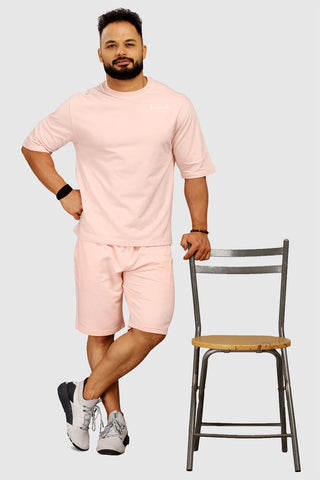 Oversized Shorts Pink